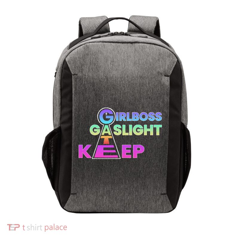 That Go Hard Girlboss Gaslight Gatekeep Trending Vector Backpack
