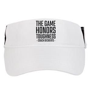 The Game Honors Toughness Coach Deckerts Adult Drive Performance Visor