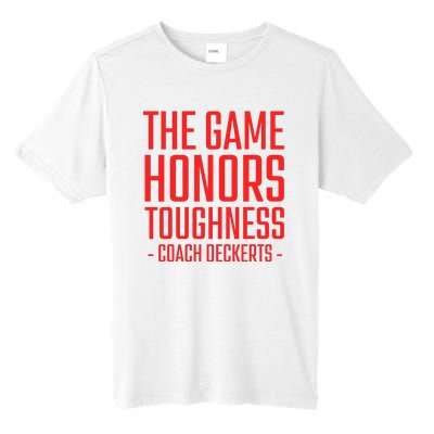 The Game Honors Toughness Coach Deckerts Tall Fusion ChromaSoft Performance T-Shirt