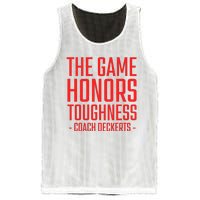 The Game Honors Toughness Coach Deckerts Mesh Reversible Basketball Jersey Tank