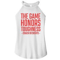 The Game Honors Toughness Coach Deckerts Women’s Perfect Tri Rocker Tank