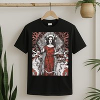 The Goddess Hecate Tarot Card Triple Wiccan Pagan Moon Witch T-Shirt