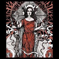The Goddess Hecate Tarot Card Triple Wiccan Pagan Moon Witch Drawstring Bag