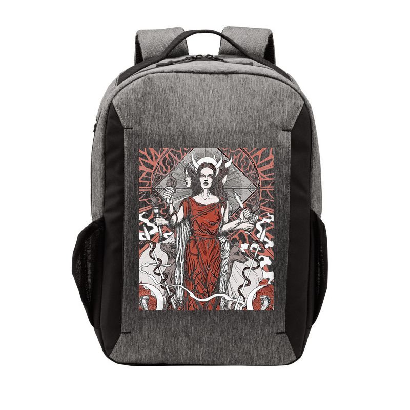 The Goddess Hecate Tarot Card Triple Wiccan Pagan Moon Witch Vector Backpack