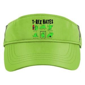 TRex Gym Hating Dinosaur Adult Drive Performance Visor