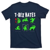 TRex Gym Hating Dinosaur T-Shirt