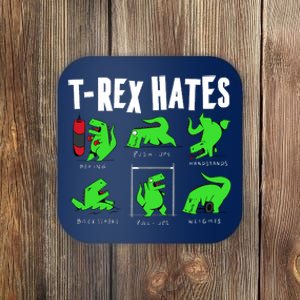 TRex Gym Hating Dinosaur Coaster