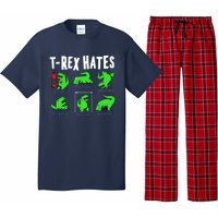 TRex Gym Hating Dinosaur Pajama Set