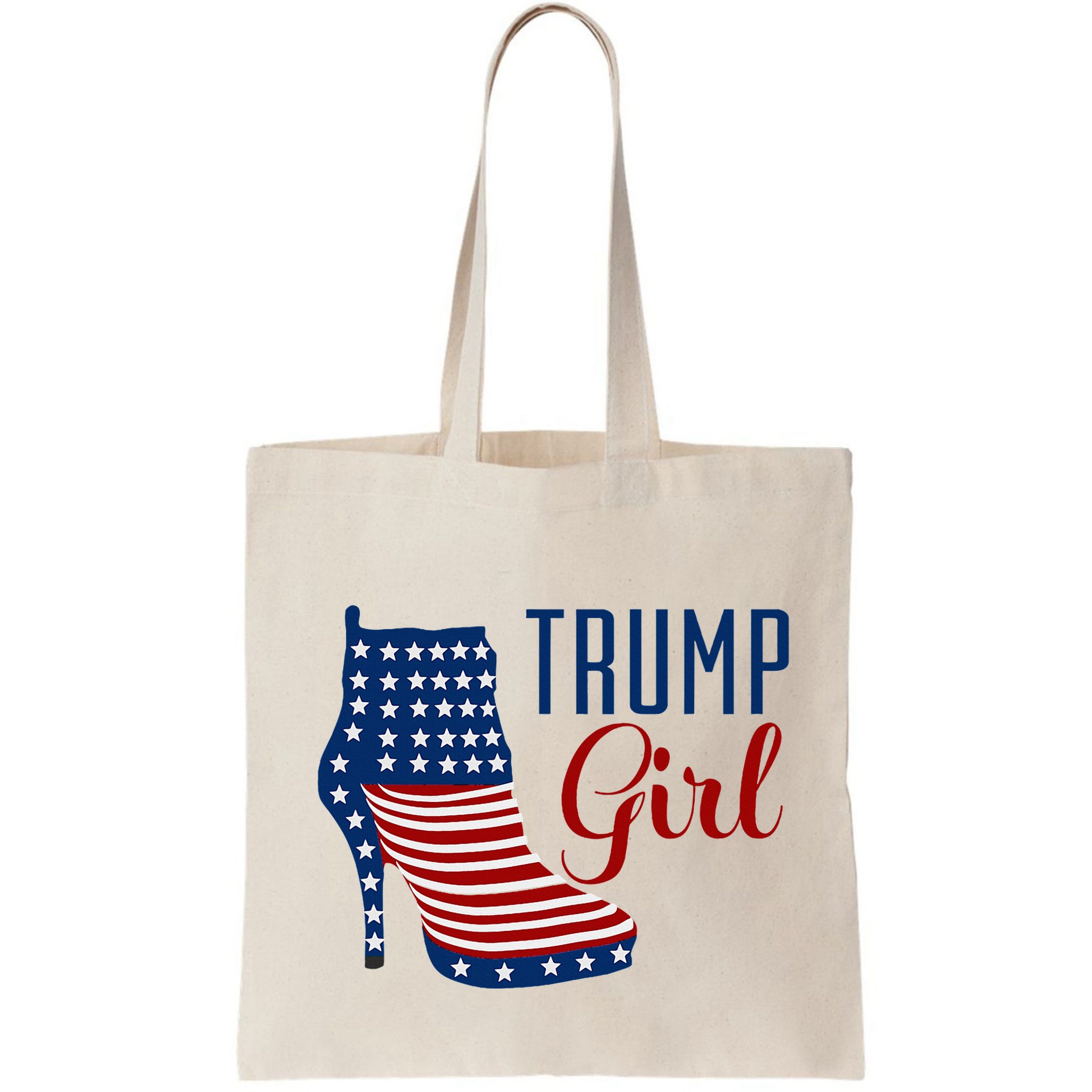 Trump Girl High Heel With Flag Bag