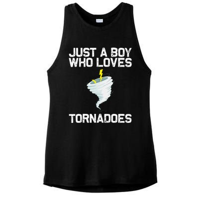 Tornado Gift Hurricane Weather Chaser Ladies PosiCharge Tri-Blend Wicking Tank