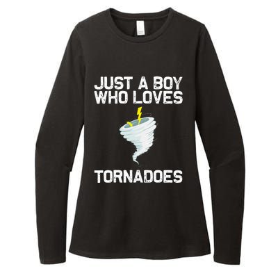 Tornado Gift Hurricane Weather Chaser Womens CVC Long Sleeve Shirt