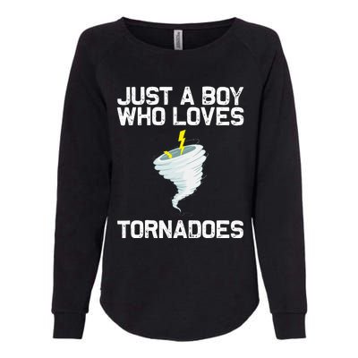 Tornado Gift Hurricane Weather Chaser Womens California Wash Sweatshirt