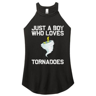 Tornado Gift Hurricane Weather Chaser Women's Perfect Tri Rocker Tank