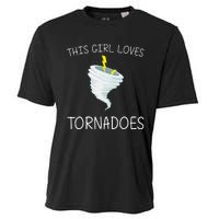 Tornado Gift Hurricane Weather Chaser Cooling Performance Crew T-Shirt