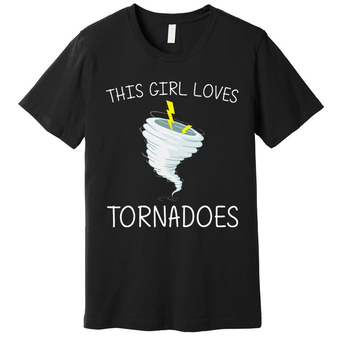 Tornado Gift Hurricane Weather Chaser Premium T-Shirt