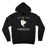 Tornado Gift Hurricane Weather Chaser Tall Hoodie