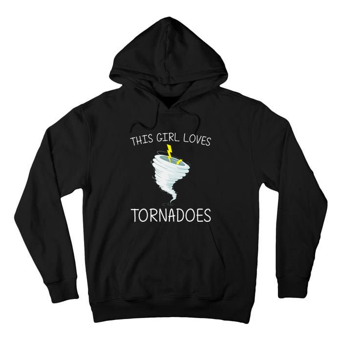 Tornado Gift Hurricane Weather Chaser Tall Hoodie