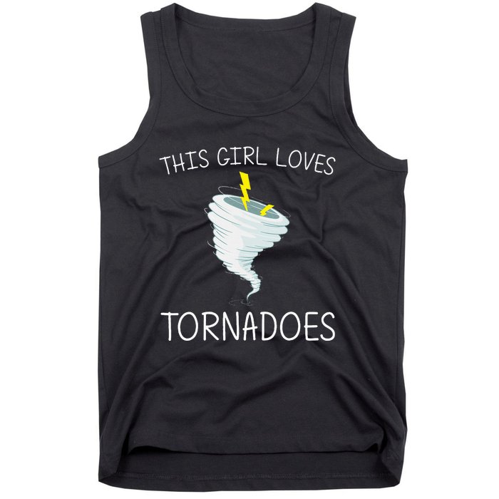 Tornado Gift Hurricane Weather Chaser Tank Top