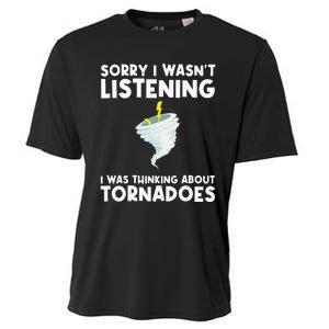 Tornado Gift Hurricane Weather Chaser Cooling Performance Crew T-Shirt