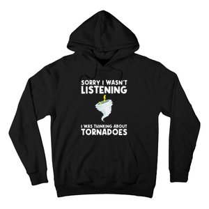 Tornado Gift Hurricane Weather Chaser Hoodie