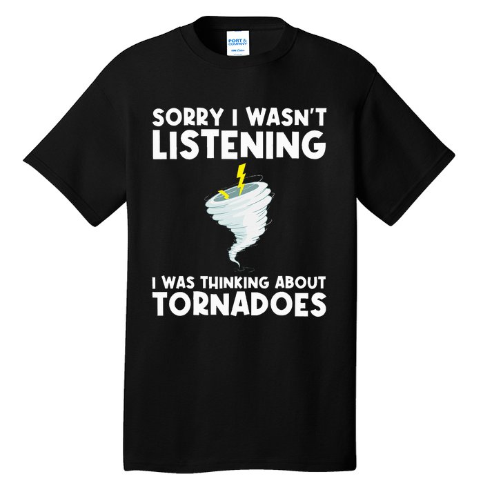 Tornado Gift Hurricane Weather Chaser Tall T-Shirt