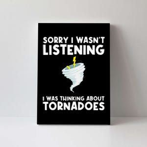 Tornado Gift Hurricane Weather Chaser Canvas