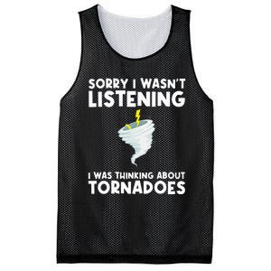 Tornado Gift Hurricane Weather Chaser Mesh Reversible Basketball Jersey Tank