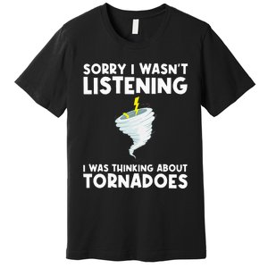 Tornado Gift Hurricane Weather Chaser Premium T-Shirt