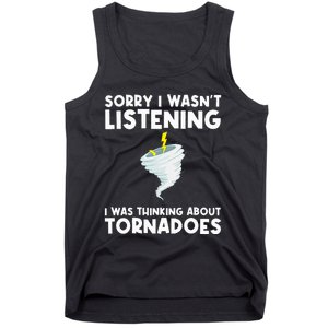 Tornado Gift Hurricane Weather Chaser Tank Top