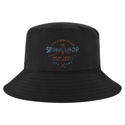 Trendy Graphic High Performance Speed Shop Cool Comfort Performance Bucket Hat
