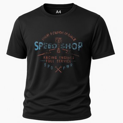 Trendy Graphic High Performance Speed Shop Performance Shirt