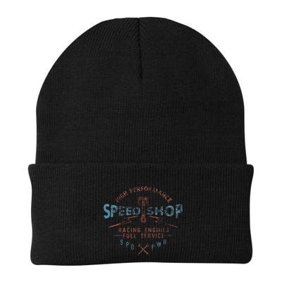 Trendy Graphic High Performance Speed Shop Beanie