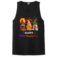 Three Gnomes Halloween Merry Christmas Happy Hallothanksmas PosiCharge Competitor Tank