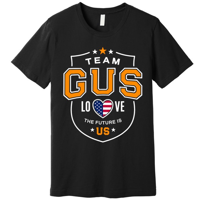 Team Gus Hope Walz College Graphic By Gu Gus Walz Team Premium T-Shirt