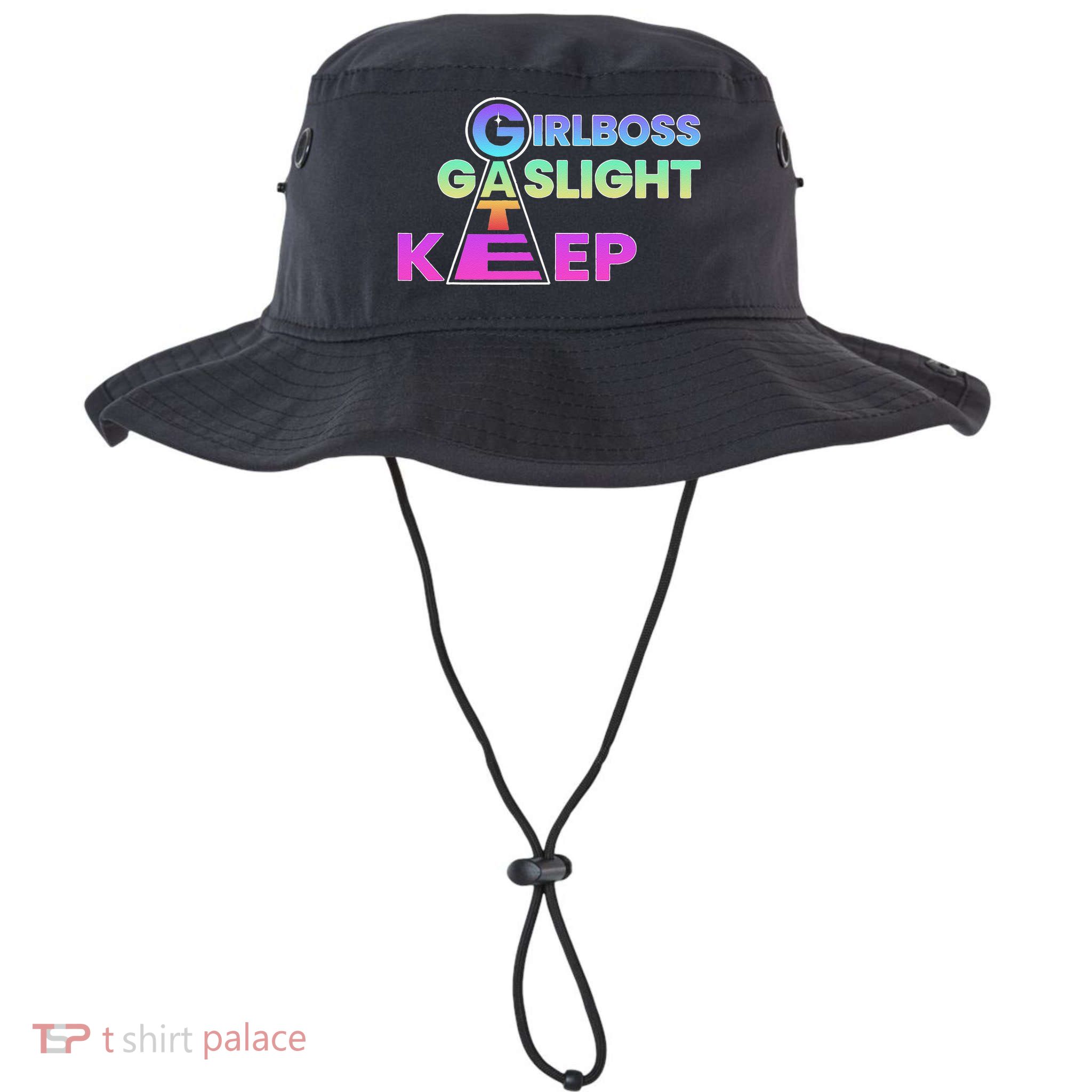 That Go Hard Girlboss Gaslight Gatekeep Trending Bucket Hat