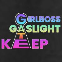 That Go Hard Girlboss Gaslight Gatekeep Trending 25L Jumbo Tote