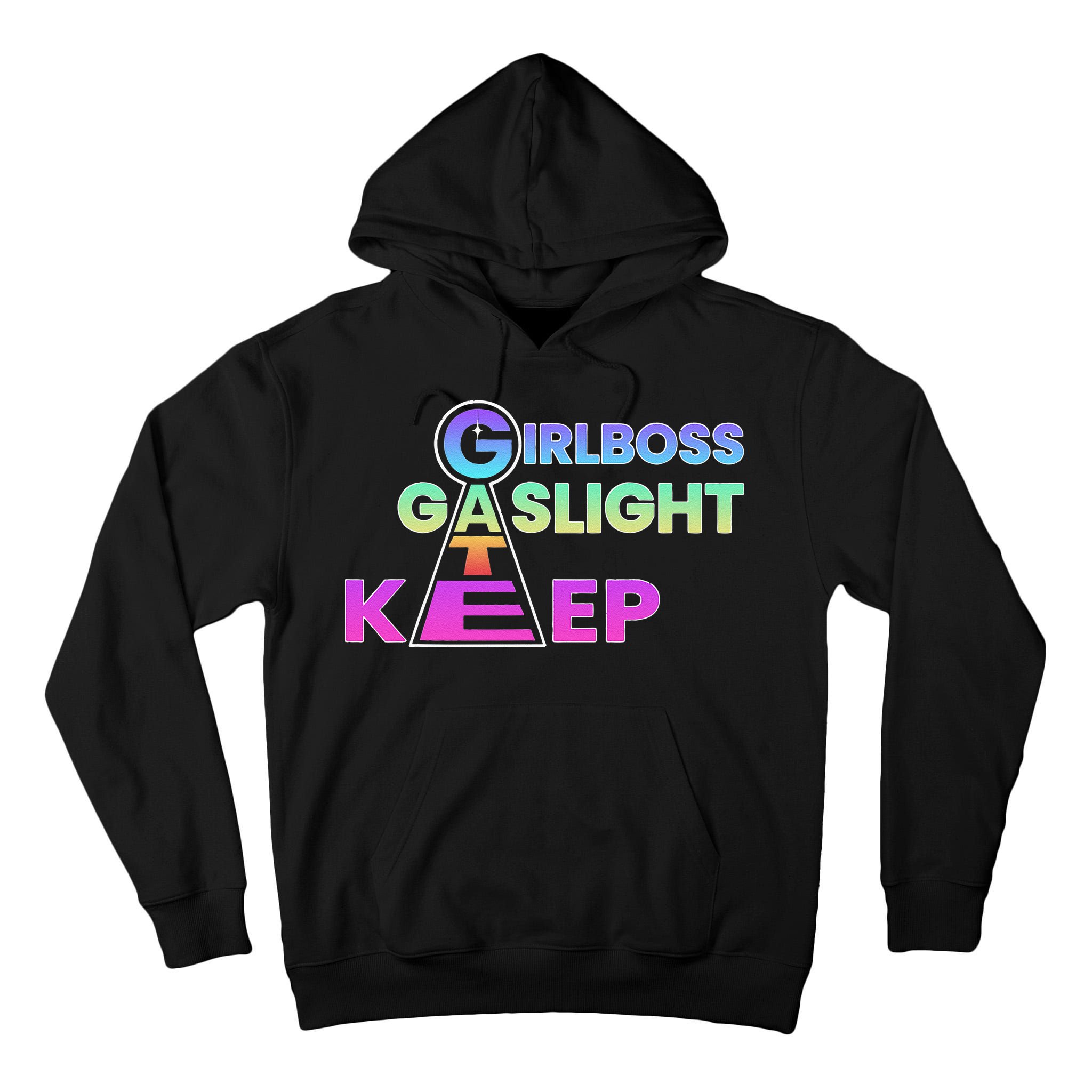 That Go Hard Girlboss Gaslight Gatekeep Trending Tall Hoodie