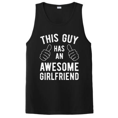 This Guy Has An Awesomefriend Cute Valentine's Gift PosiCharge Competitor Tank