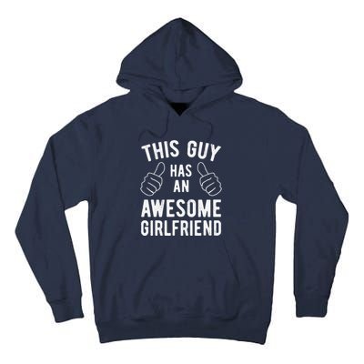 This Guy Has An Awesomefriend Cute Valentine's Gift Tall Hoodie