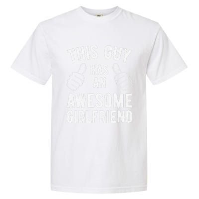 This Guy Has An Awesomefriend Cute Valentine's Gift Garment-Dyed Heavyweight T-Shirt