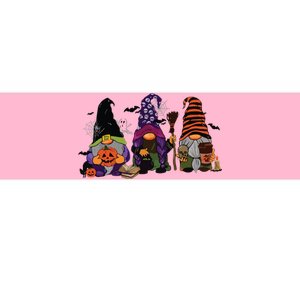 Three Gnomes Happy Halloween Fall Candy Corn Pumpkin Bumper Sticker