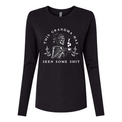 This Grandma Has Seen Some Shit Womens Cotton Relaxed Long Sleeve T-Shirt