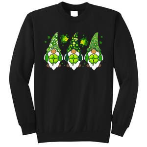 Three Gnomes Happy St Patrick's Day Sweatshirt