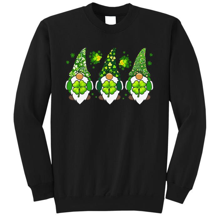 Three Gnomes Happy St Patrick's Day Sweatshirt