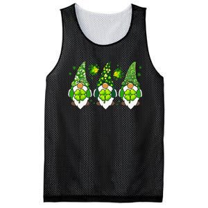 Three Gnomes Happy St Patrick's Day Mesh Reversible Basketball Jersey Tank