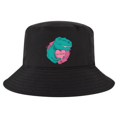 Tfunny Giftrex Hugging A Be Mine Heart Cute Valentine's Day Gift Cute Gift Cool Comfort Performance Bucket Hat