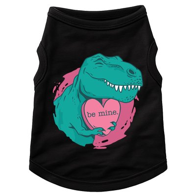 Tfunny Giftrex Hugging A Be Mine Heart Cute Valentine's Day Gift Cute Gift Doggie Tank