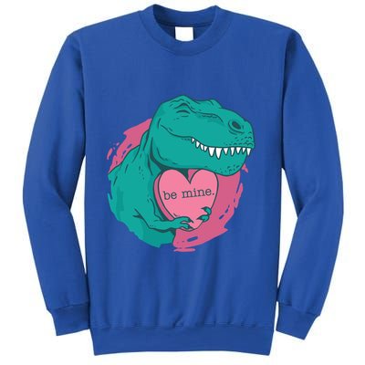 Tfunny Giftrex Hugging A Be Mine Heart Cute Valentine's Day Gift Cute Gift Sweatshirt