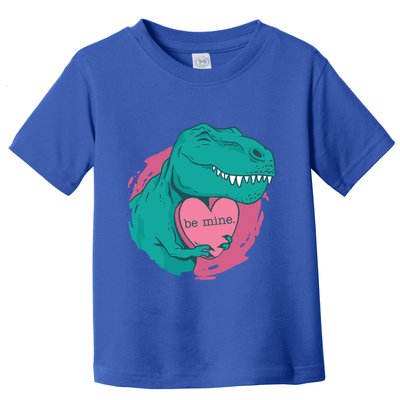Tfunny Giftrex Hugging A Be Mine Heart Cute Valentine's Day Gift Cute Gift Toddler T-Shirt