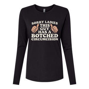 This Guy Has A Botched Circumcision Womens Cotton Relaxed Long Sleeve T-Shirt